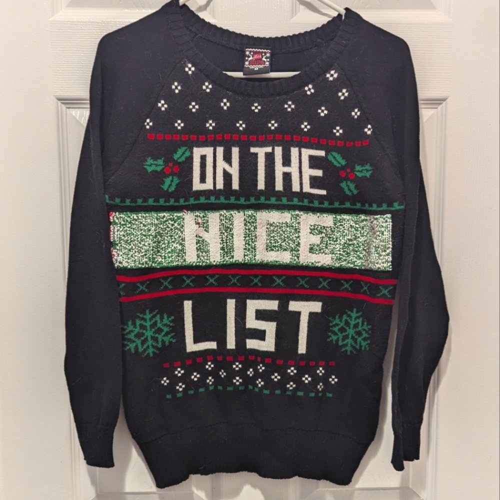 Nice/Naughty List Sweater